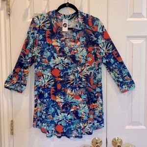 JM Honeyme Tie Dye Gabby Top